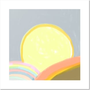 Sunny Rainbows Posters and Art